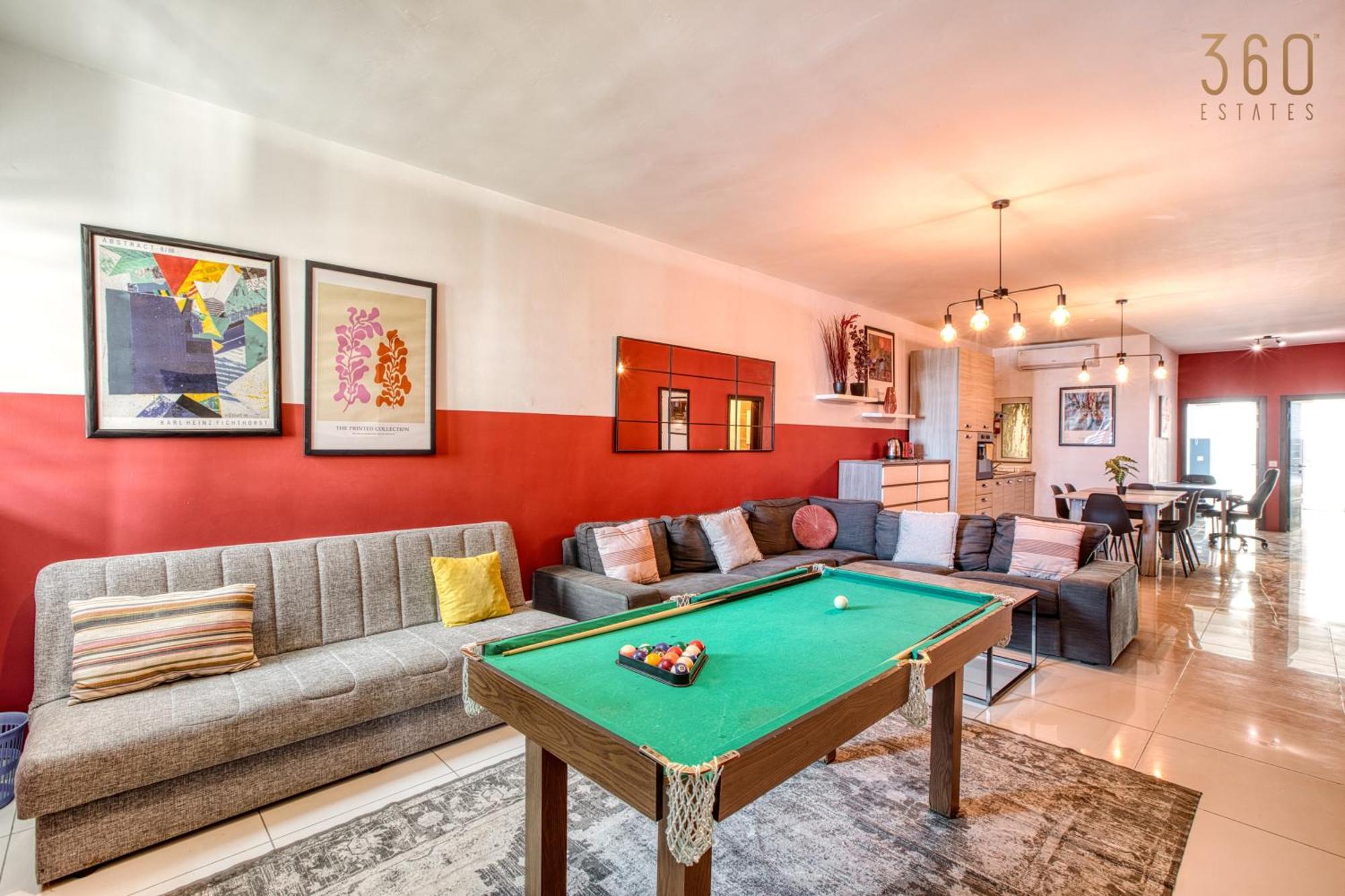 A Lovely 3 Bedroom, 3 Baths Home In The Centre Of Gzira By 360 Estates Exteriör bild
