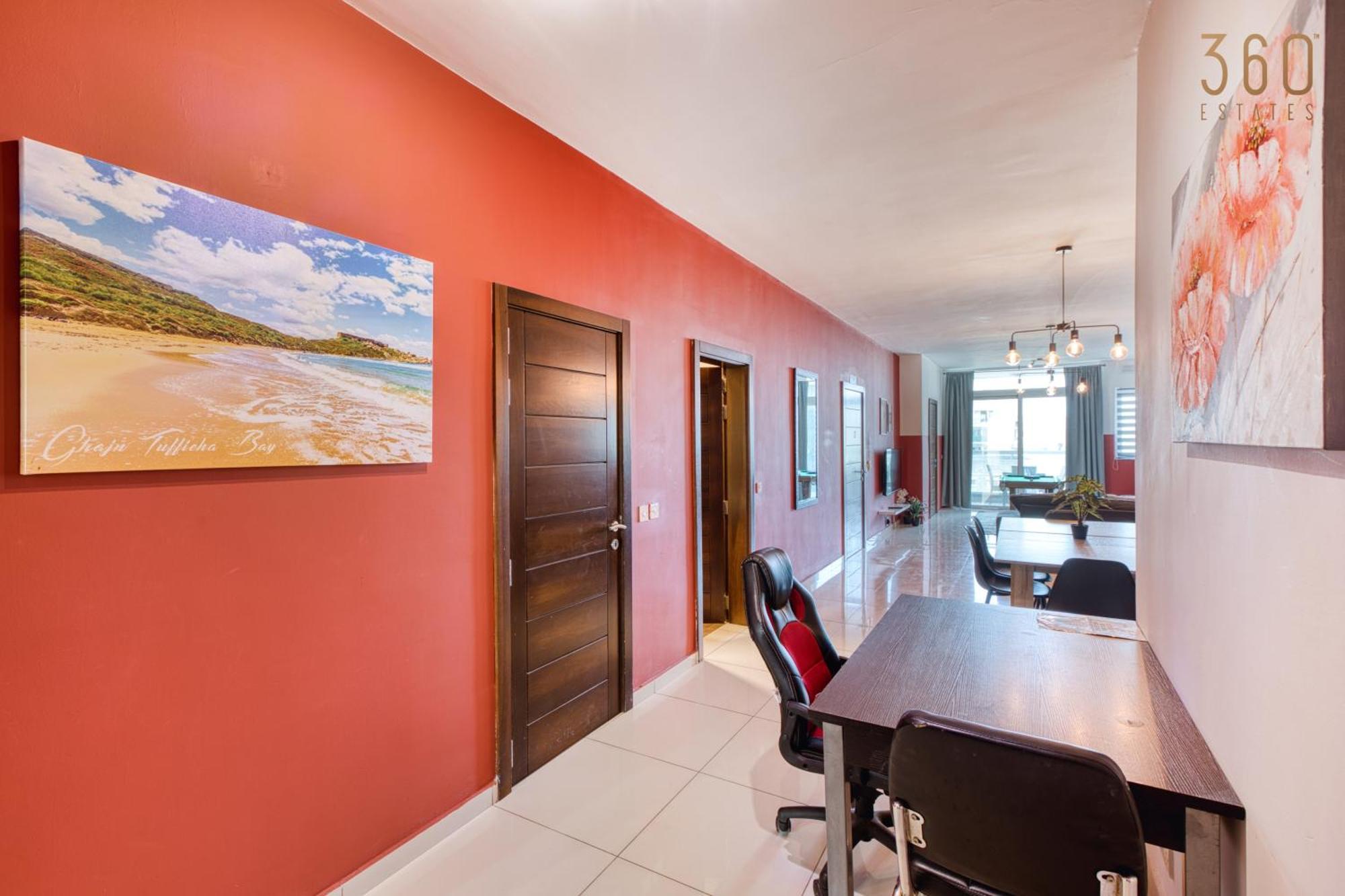 A Lovely 3 Bedroom, 3 Baths Home In The Centre Of Gzira By 360 Estates Exteriör bild