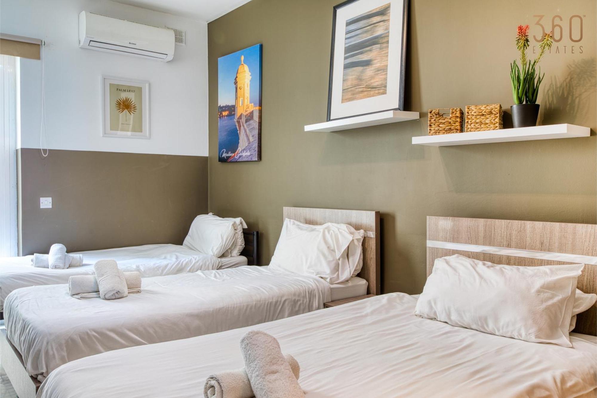 A Lovely 3 Bedroom, 3 Baths Home In The Centre Of Gzira By 360 Estates Exteriör bild