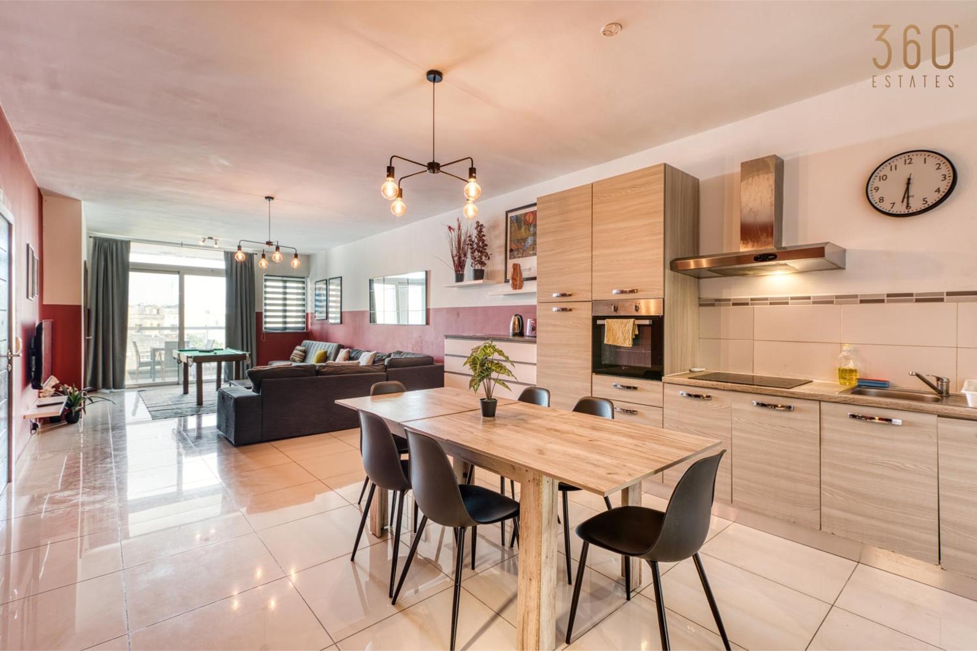A Lovely 3 Bedroom, 3 Baths Home In The Centre Of Gzira By 360 Estates Exteriör bild