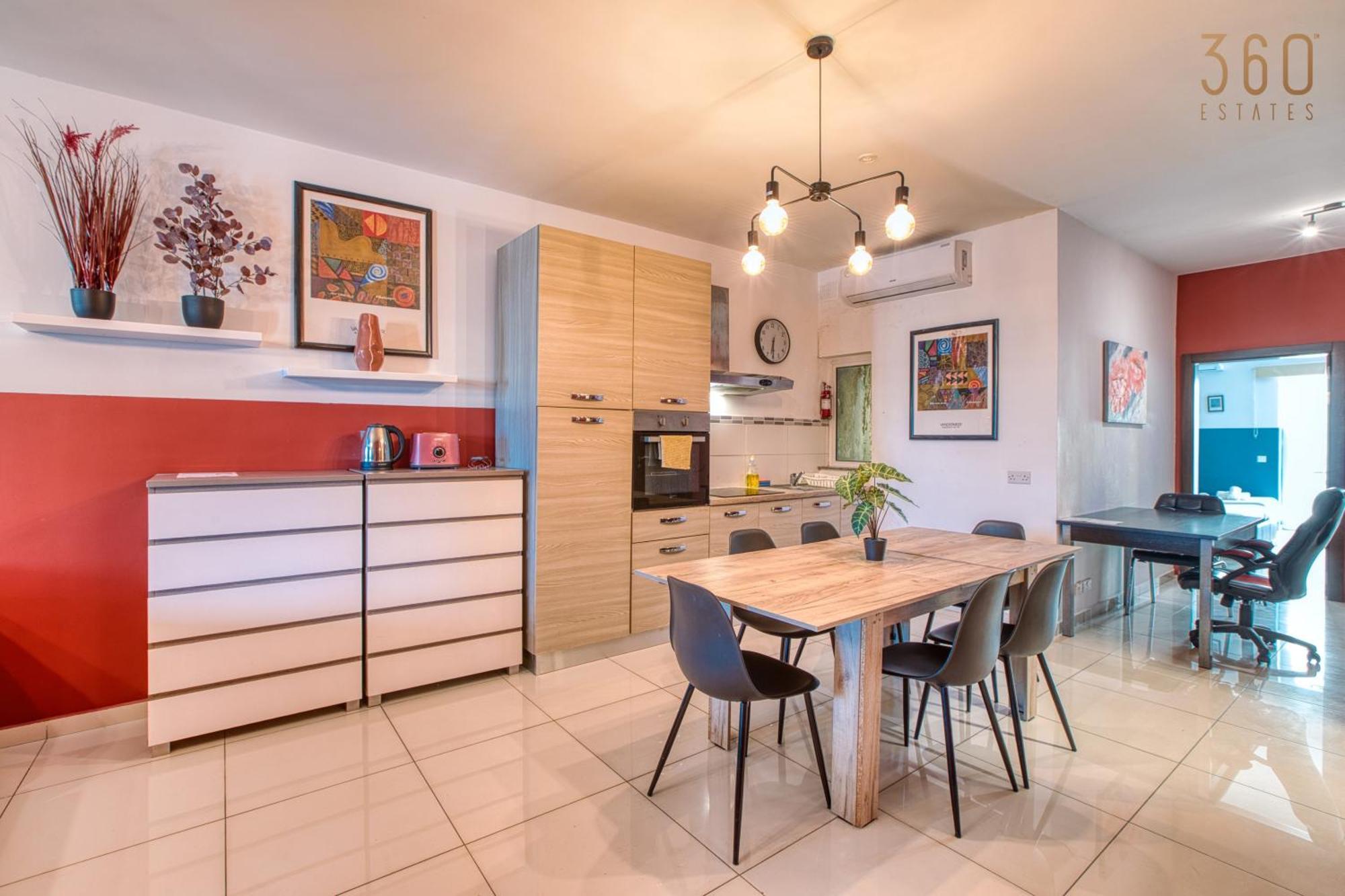 A Lovely 3 Bedroom, 3 Baths Home In The Centre Of Gzira By 360 Estates Exteriör bild