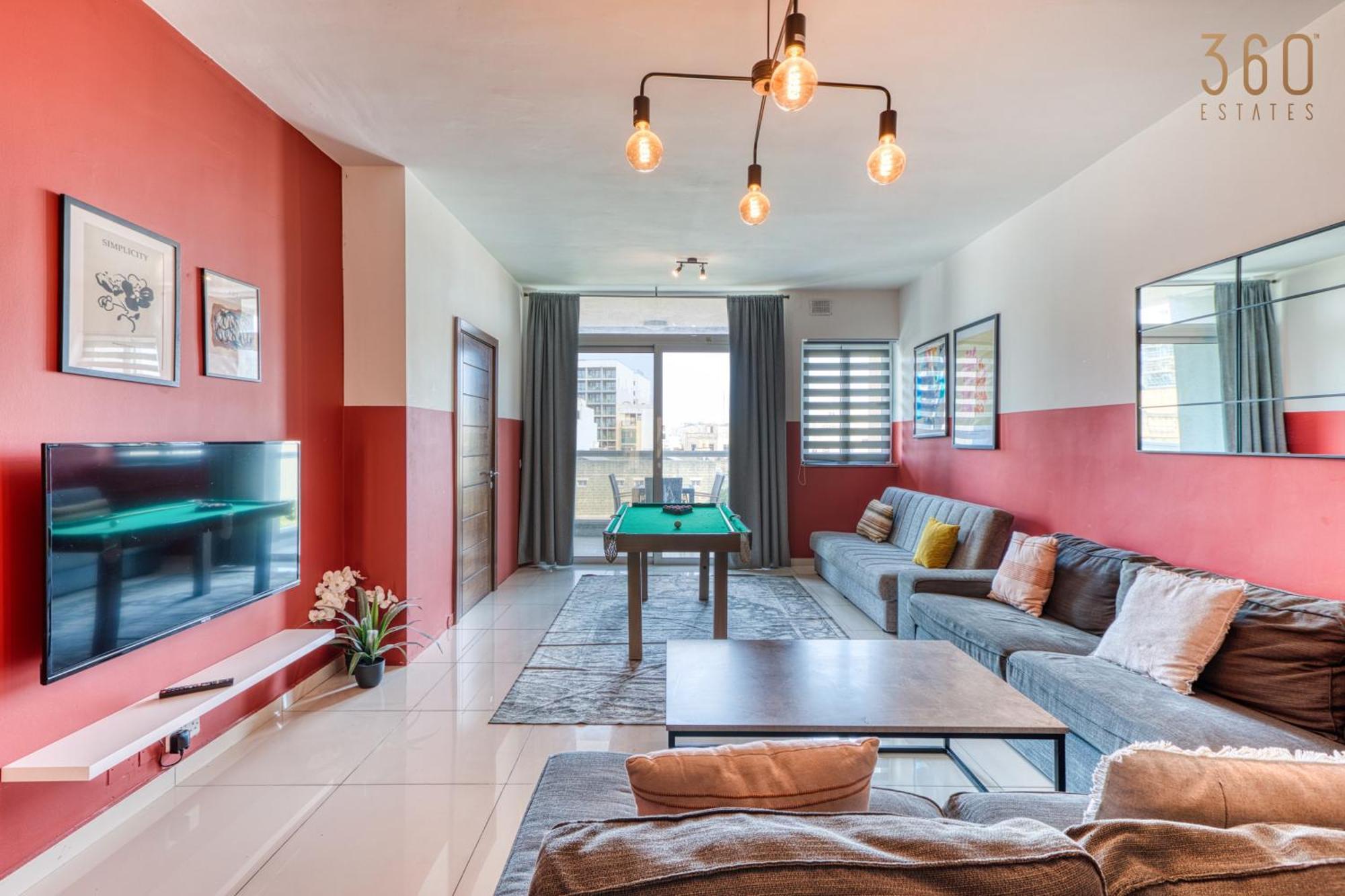 A Lovely 3 Bedroom, 3 Baths Home In The Centre Of Gzira By 360 Estates Exteriör bild