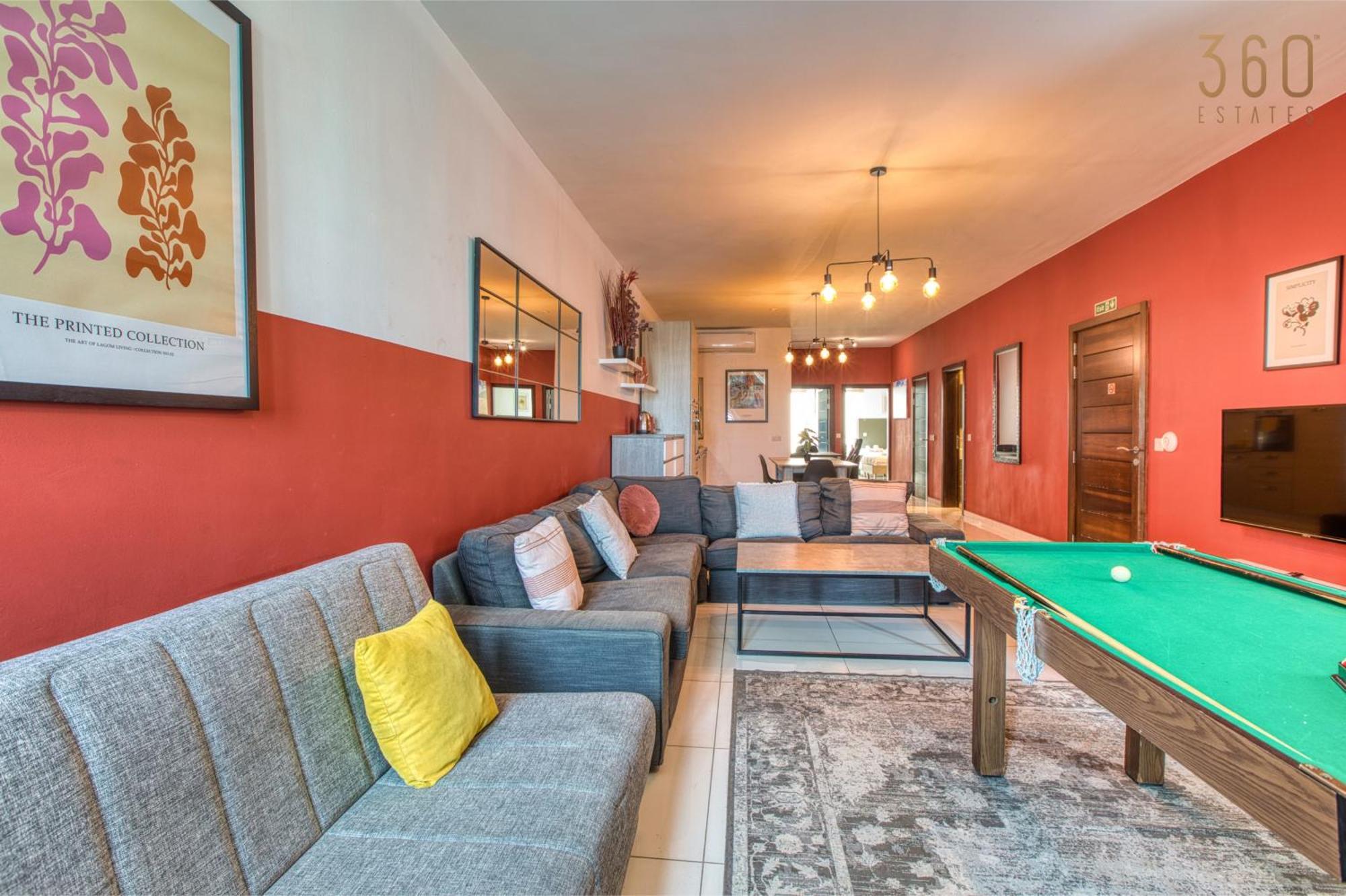 A Lovely 3 Bedroom, 3 Baths Home In The Centre Of Gzira By 360 Estates Exteriör bild